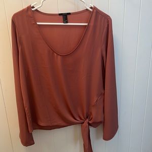 Forever 21 long sleeve blouse